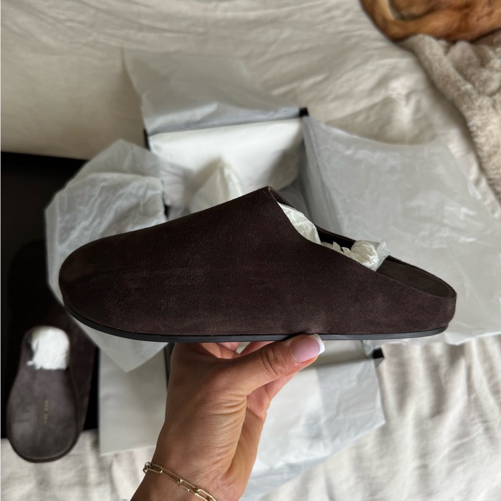 NWT The Row Hudson - Dark Brown Suede - Picture 3 of 9
